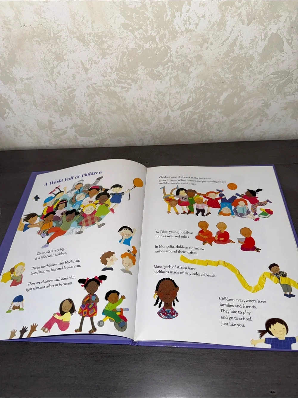 Children Around the World — Purple Cover by